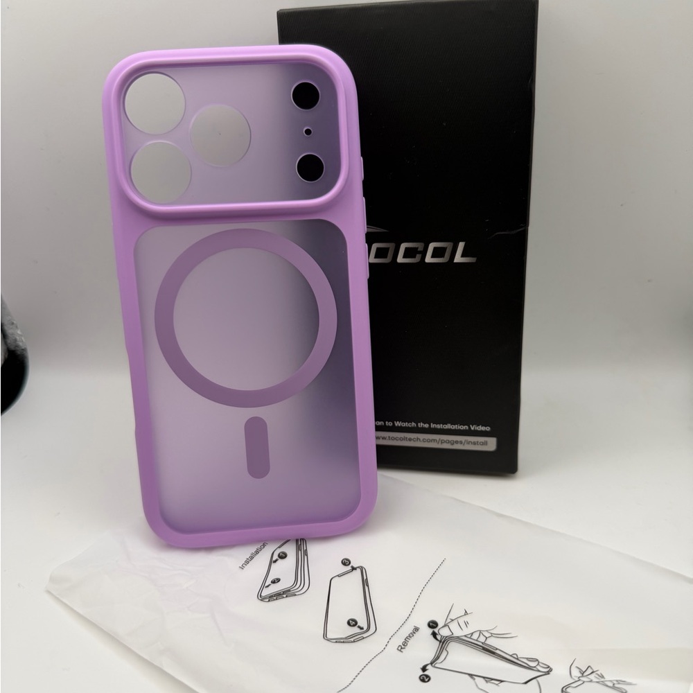 Purple iPhone 17 Pro Case. MagSafe. New